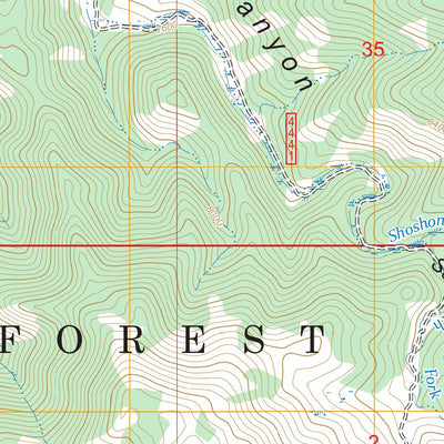Round Mountain, NV FSTopo Preview 3
