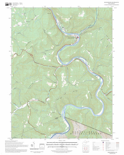 Rowlesburg, WV FSTopo Preview 1