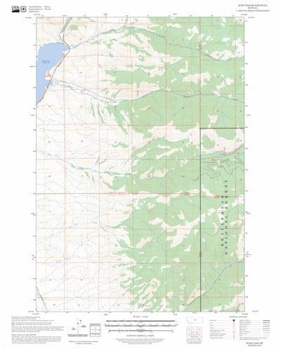 Ruby Dam, MT FSTopo Preview 1