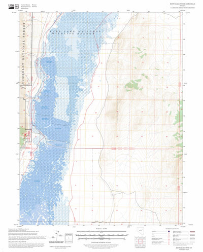 Ruby Lake NW, NV FSTopo Preview 1