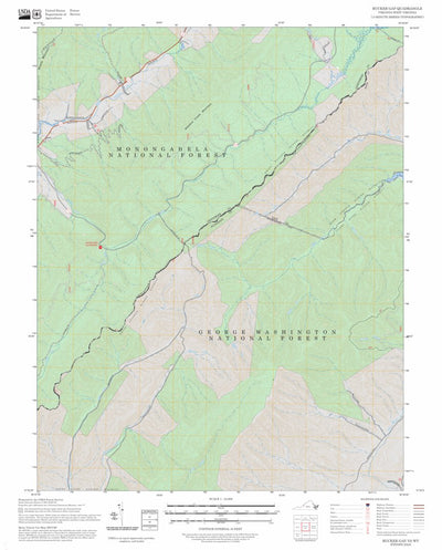 Rucker Gap, VA-WV FSTopo Preview 1