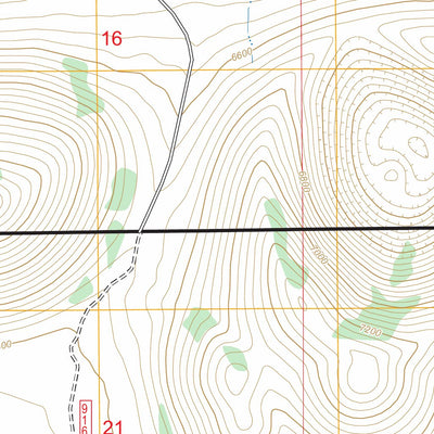 S P Mountain, AZ FSTopo Preview 3