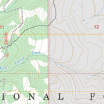 Sacagawea Peak, MT FSTopo Preview 2