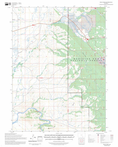 Ryan Park, WY FSTopo Preview 1