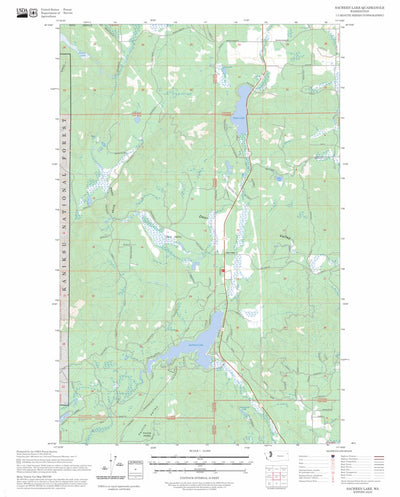 Sacheen Lake, WA FSTopo Preview 1