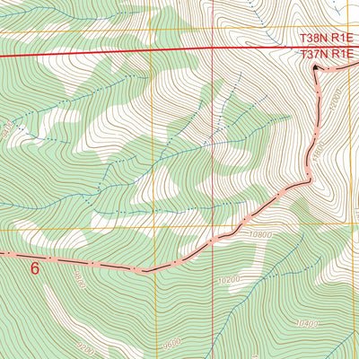 Saddle Mountain, CO FSTopo Preview 3