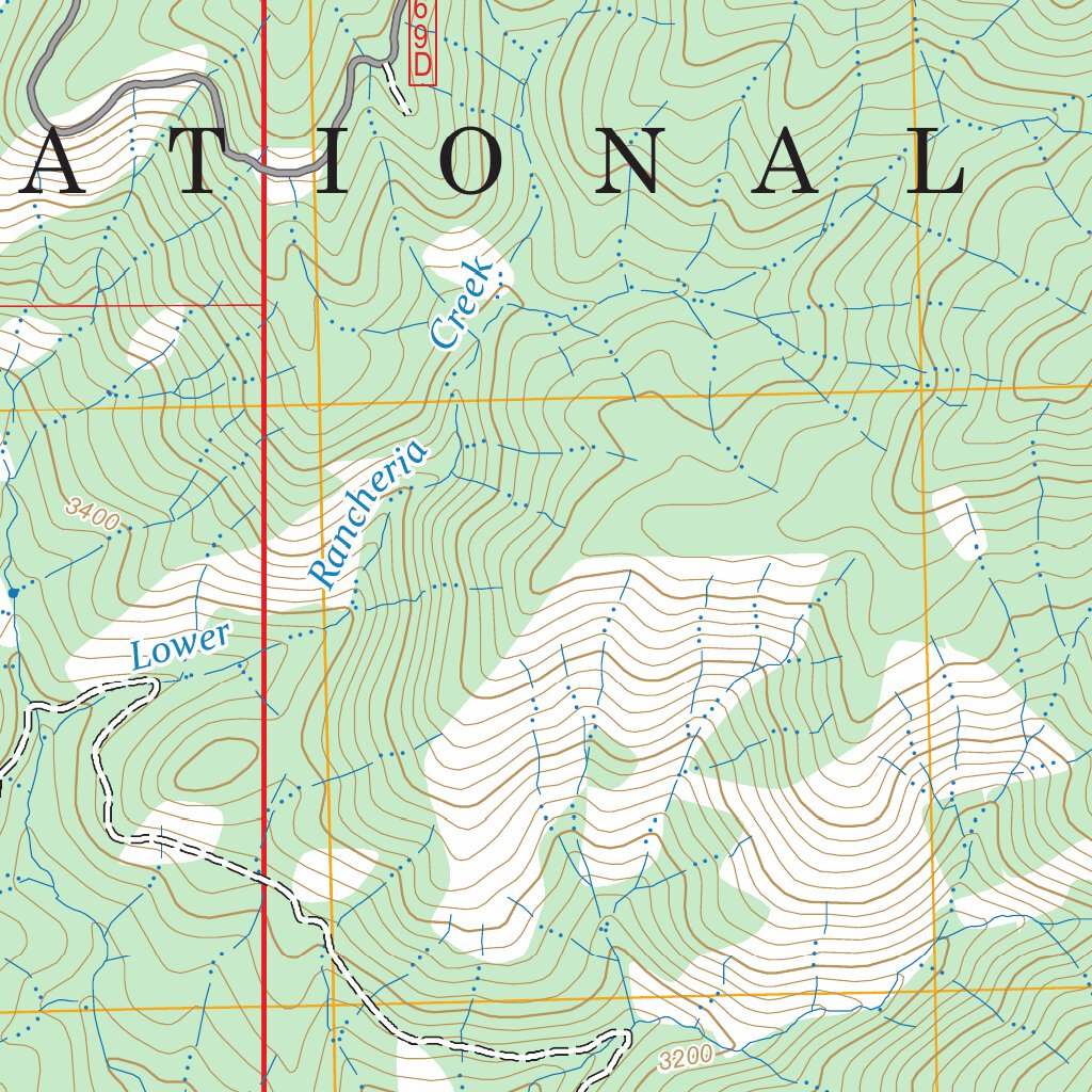 Sacate Ridge, CA FSTopo Map by US Forest Service - Topo | Avenza Maps