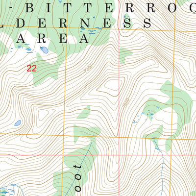 Saddle Mountain, ID-MT FSTopo Preview 2