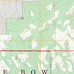 Saddleback Mountain, WY FSTopo Preview 2