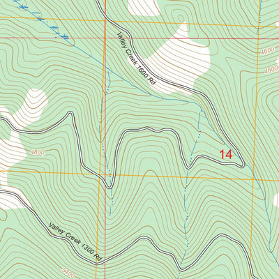 Saddle Mountain, MT FSTopo Preview 3