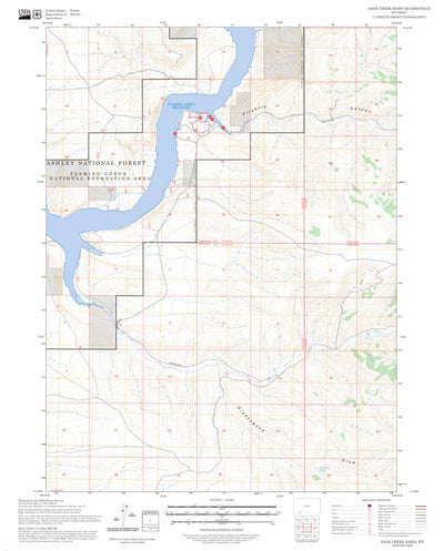 Sage Creek Basin, WY FSTopo Preview 1