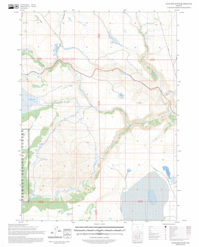 Sage Hen Butte, OR FSTopo Preview 1