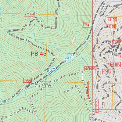 Saint Patrick Peak, MT FSTopo Preview 3