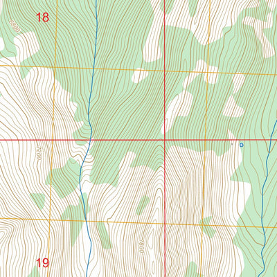 Saint Joseph Peak, MT-ID FSTopo Preview 3