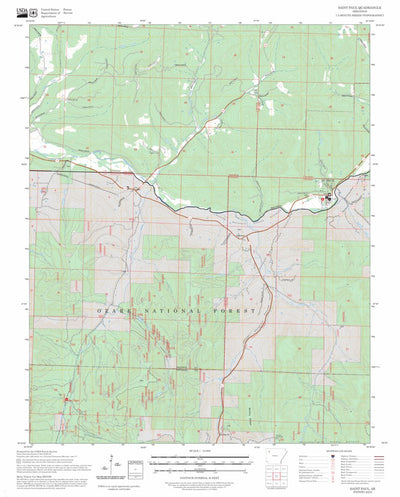 Saint Paul, AR FSTopo Preview 1