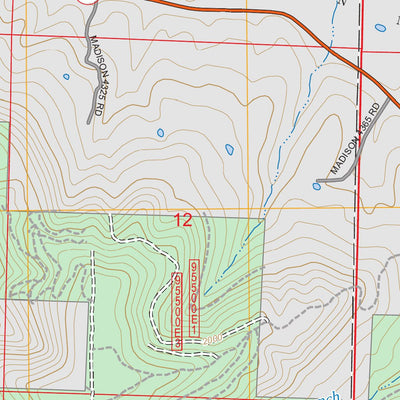 Saint Paul, AR FSTopo Preview 2