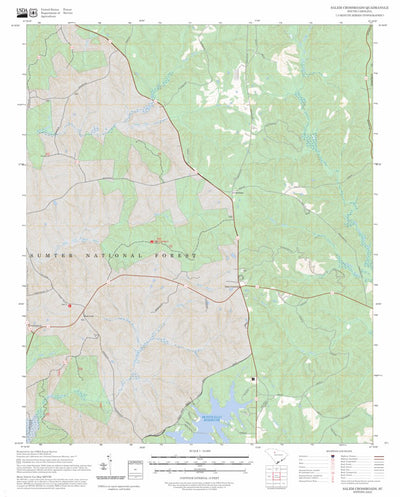 Salem Crossroads, SC FSTopo Preview 1