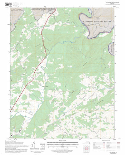 Salisbury, VA FSTopo Preview 1