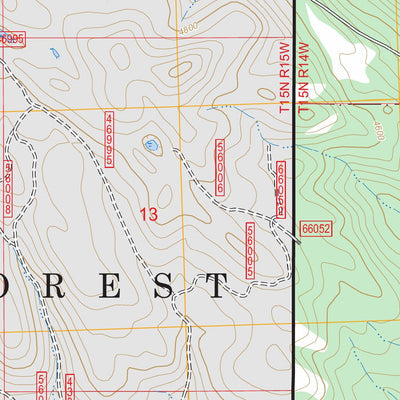 Salmon Lake, MT FSTopo Preview 2