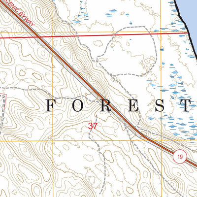 Salt Springs, FL FSTopo Preview 2