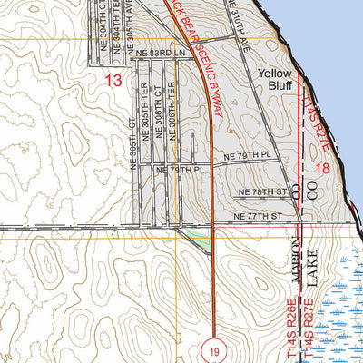 Salt Springs, FL FSTopo Preview 3