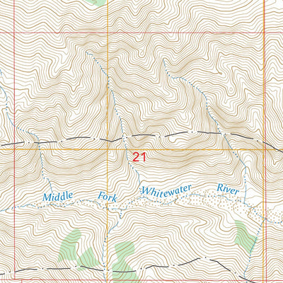 San Gorgonio Mountain, CA FSTopo Preview 3