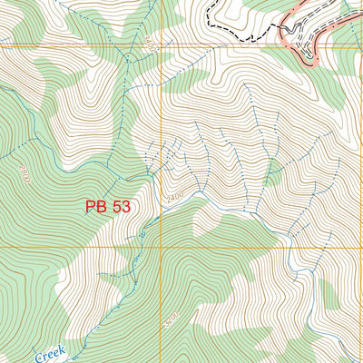 Saint John Mountain, CA FSTopo Preview 3