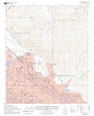 San Jacinto, CA FSTopo Preview 1