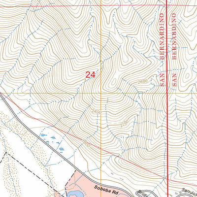 San Jacinto, CA FSTopo Preview 2