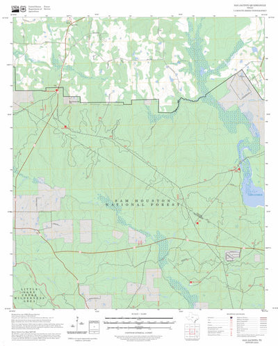 San Jacinto, TX FSTopo Preview 1