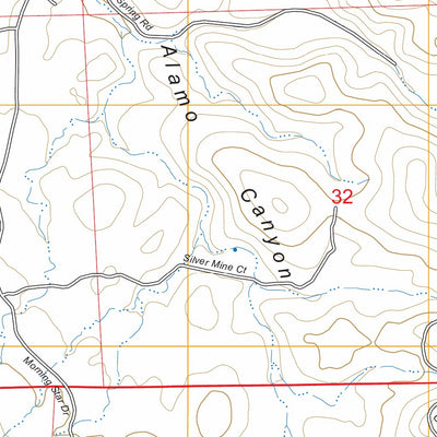 San Cayetano Mountains, AZ FSTopo Preview 2