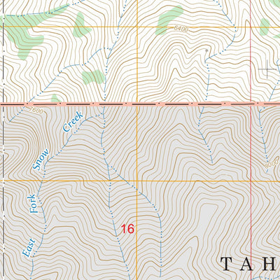 San Jacinto Peak, CA FSTopo Preview 3