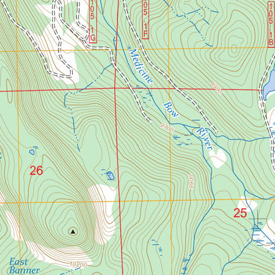 Sand Lake, WY FSTopo Preview 3