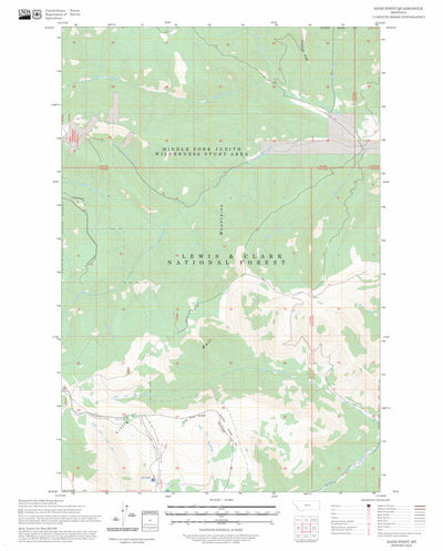 Sand Point, MT FSTopo Preview 1