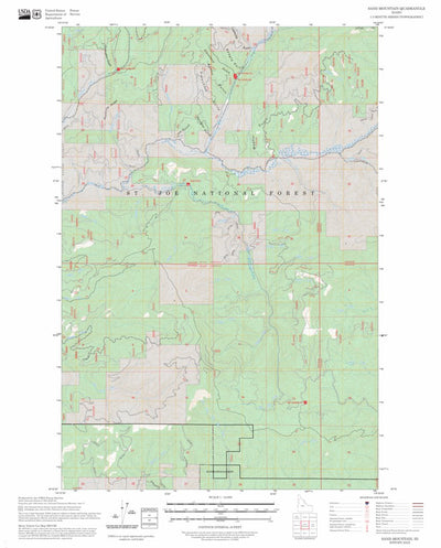 Sand Mountain, ID FSTopo Preview 1