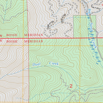 Sand Mountain, ID FSTopo Preview 2