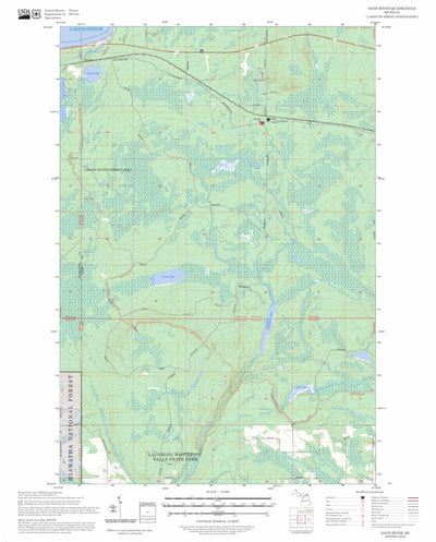 Sand River, MI FSTopo Preview 1