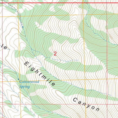 Sandrock Canyon, ID FSTopo Preview 3