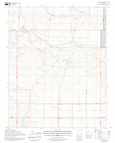 Sand Hill, NM FSTopo Preview 1