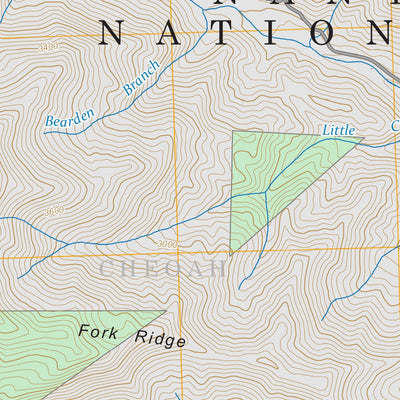 Santeetlah Creek, NC FSTopo Preview 2