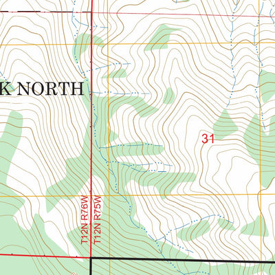 Sand Creek Pass, CO-WY FSTopo Preview 3