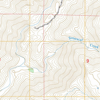 Santa Ysabel, CA FSTopo Preview 2