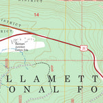 Santiam Junction, OR FSTopo Preview 2