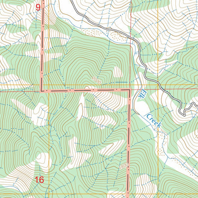 Sanhedrin Mountain, CA FSTopo Preview 3