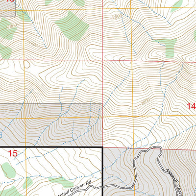 Santa Paula Peak, CA FSTopo Preview 2
