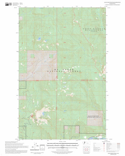 Sauk Mountain, WA FSTopo Preview 1