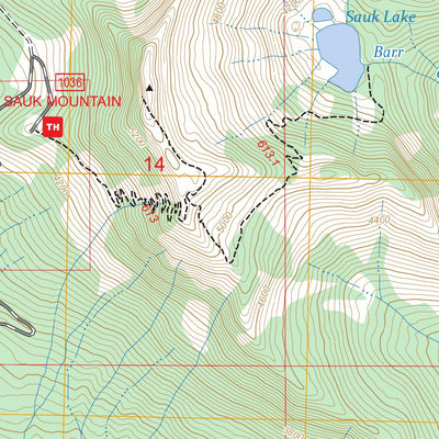 Sauk Mountain, WA FSTopo Preview 3