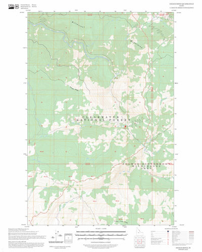 Savage Ridge, ID FSTopo Preview 1