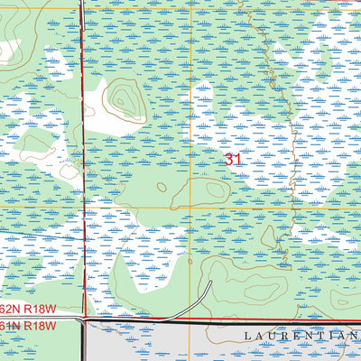Sassas Creek, MN FSTopo Preview 2