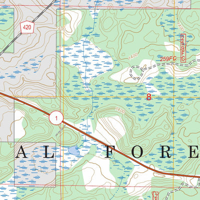 Sassas Creek, MN FSTopo Preview 3